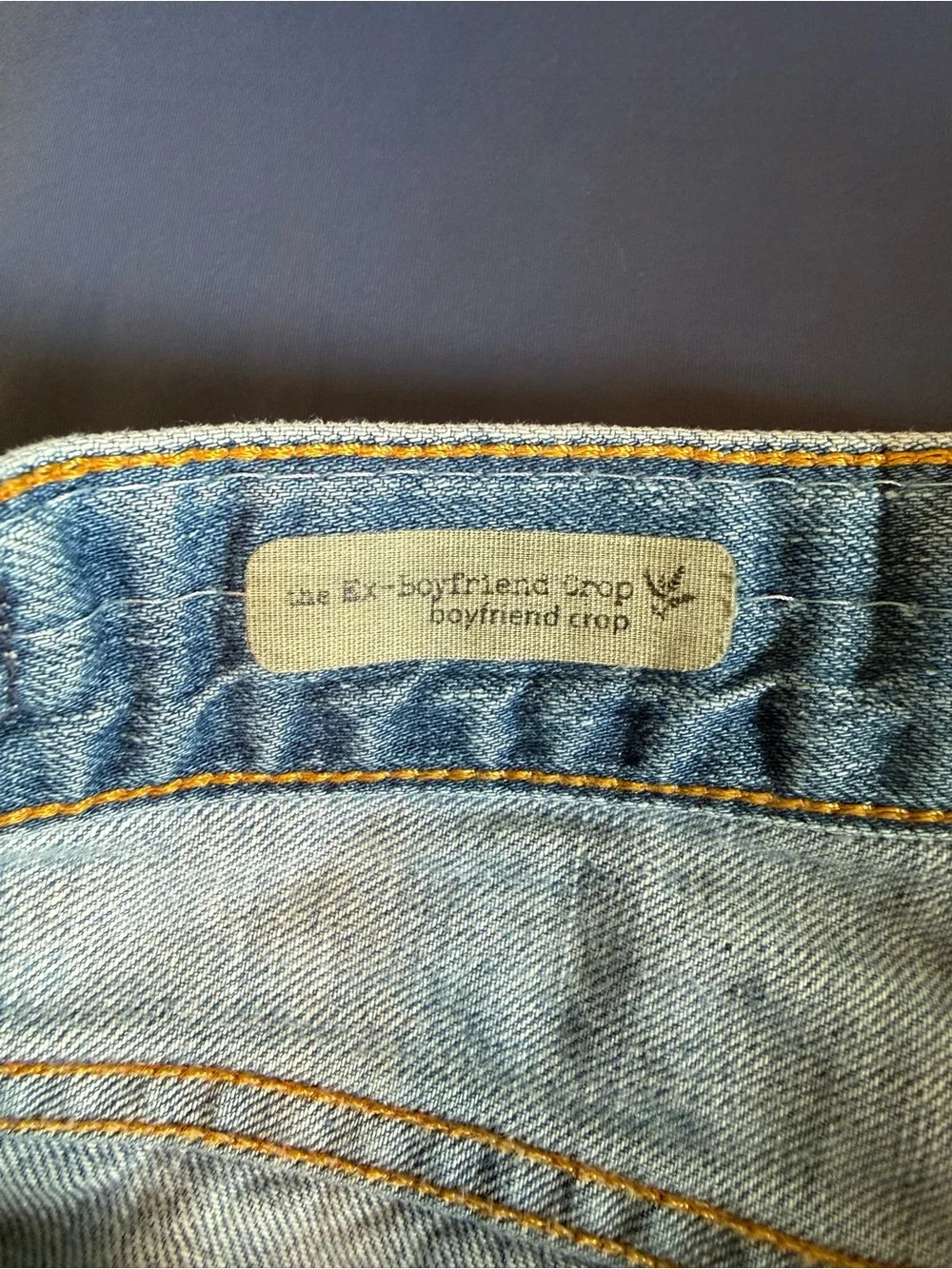 AG Adriano Goldschmied Ex Boyfriend Jeans w/Heavy Distressing, Size 29R